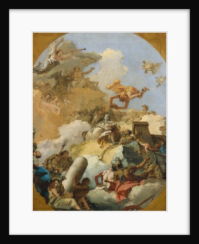 The Apotheosis of the Spanish Monarchy, 1760s by Giovanni Battista Tiepolo