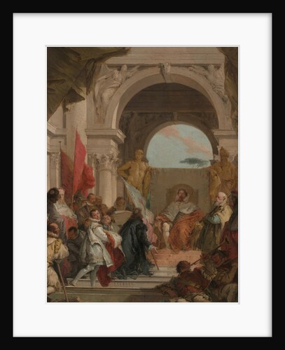 The Investiture of Bishop Harold as Duke of Franconia, ca. 1751-52 by Giovanni Battista Tiepolo