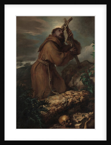 Saint Francis in Ecstasy, ca. 1650 by Giovanni Benedetto Castiglione