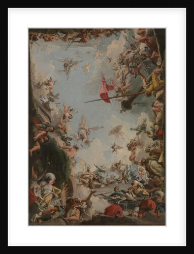 The Glorification of the Giustiniani Family, 1783 by Giovanni Domenico Tiepolo