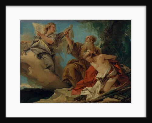 The Sacrifice of Isaac, mid-1750s by Giovanni Domenico Tiepolo