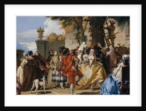 A Dance in the Country, ca. 1755 by Giovanni Domenico Tiepolo