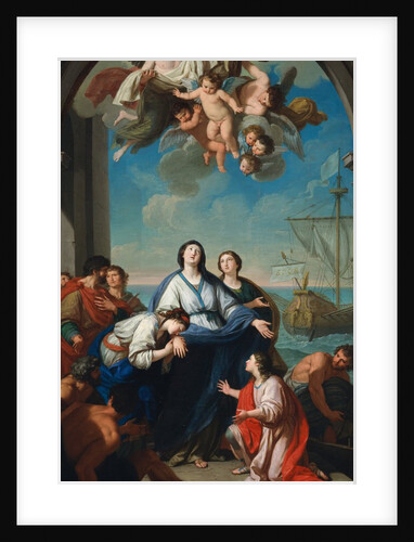 The Departure of Saints Paula and Eustochium for the Holy Land by Giuseppe Bottani