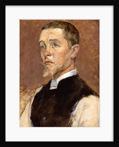 Albert Grenier, 1887 by Henri de Toulouse-Lautrec