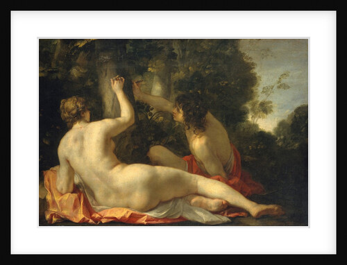 Angelica and Medoro, possibly early 1630s by Jacques Blanchard