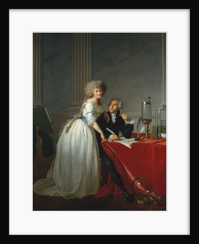 Antoine Laurent Lavoisier and His Wife…, 1788 by Jacques-Louis David