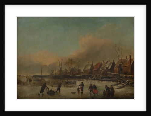 Winter Scene by Unknown