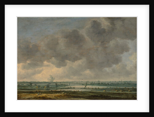 View of Haarlem and the Haarlemmer Meer, 1646 by Jan van Goyen