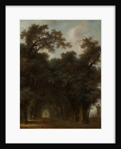 A Shaded Avenue, ca. 1775 by Jean-Honore Fragonard