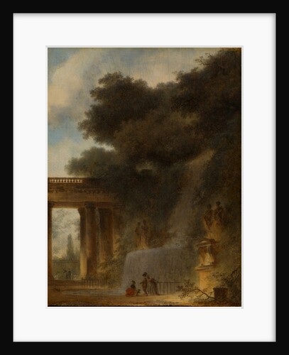 The Cascade, ca. 1775 by Jean-Honore Fragonard