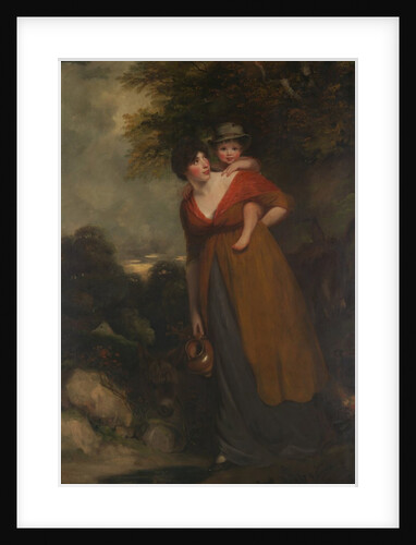 Mrs. Richard Brinsley Sheridan and Her Son…) by John Hoppner