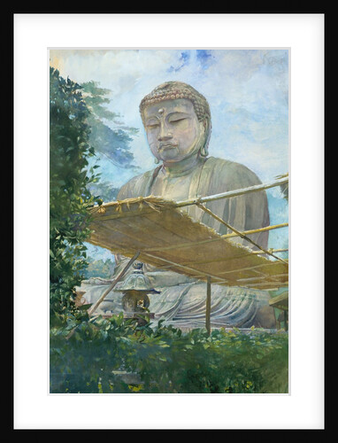 The Great Statue of Amida Buddha at Kamakura, Known as the Daibutsu…, 1887 by John La Farge