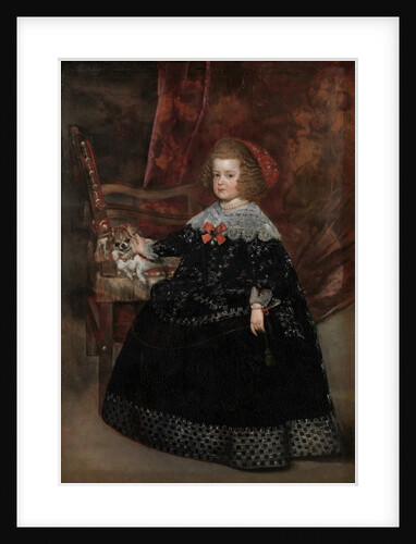Maria Teresa, Infanta of Spain, ca. 1645 by Juan Battista Martinez del Mazo
