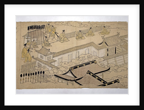 Procession of the Emperor and His Suite, 1626 by Kano School