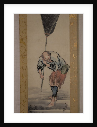 Fisherman, 19th century by Hokusai