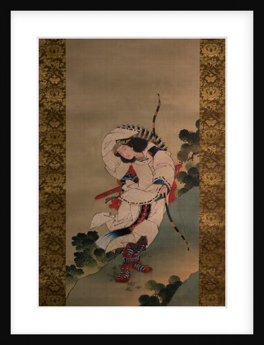 The Legendary Empress Jingu, dated 1847 by Studio of Katsushika Hokusai