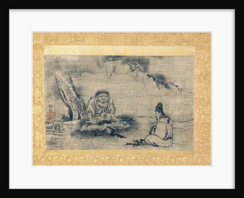 Zen Encounter, 16th century by Kenko Shokei