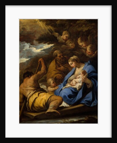 The Flight into Egypt by Luca Giordano