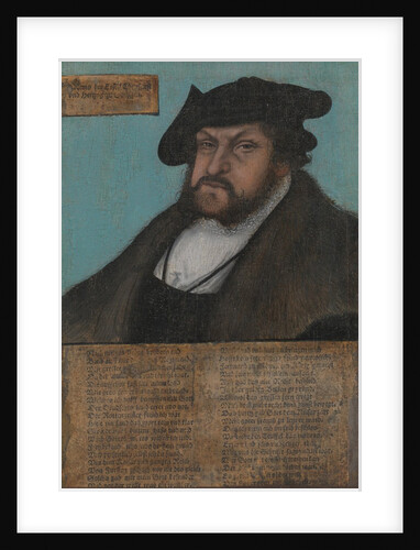 Johann I, the Constant, Elector of Saxony, 1532-33 by Workshop of Lucas Cranach the Elder