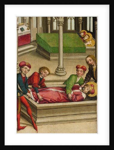 The Burial of Saint Wenceslas, ca. 1490-1500 by Master of Eggenburg