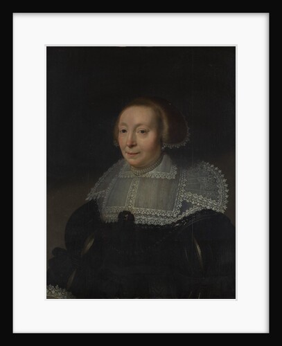Portrait of a Woman with a Lace Collar, ca. 1632-35 by Michiel van Mierevelt