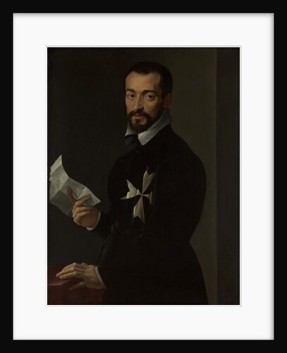 Portrait of a Knight of Malta, Probably Fra Jacopo Salviati, 1566 by Mirabello Cavalori