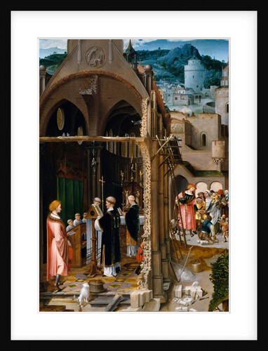 A Sermon on Charity by Netherlandish Painter