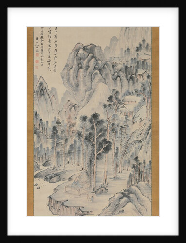 Shorinji Temple, 1817 by Okada Beisanjin