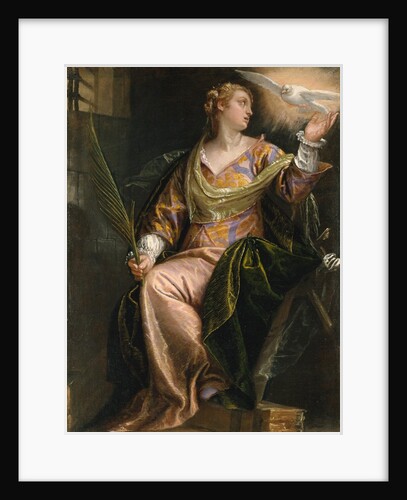 Saint Catherine of Alexandria in Prison, ca. 1580-85 by Paolo Veronese