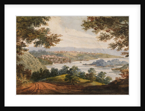 Washington and Georgetown from the Alexandria Road, 1811-ca. 1813 by Pavel Petrovic Svin'in
