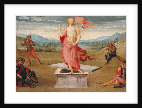 The Resurrection by Perugino