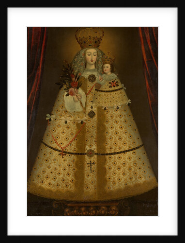 Our Lady of Guápulo, 18th century by Peruvian Painter