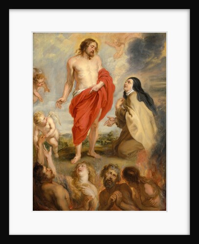 Saint Teresa of Ávila Interceding for Souls in Purgatory by Workshop of Peter Paul Rubens