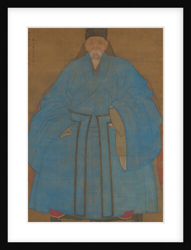 Portrait of the Artist's Great-Granduncle Yizhai at the Age of Eighty-Five… by Ruan Zude