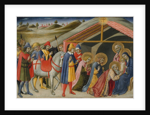 The Adoration of the Magi, ca. 1470 by Sano di Pietro