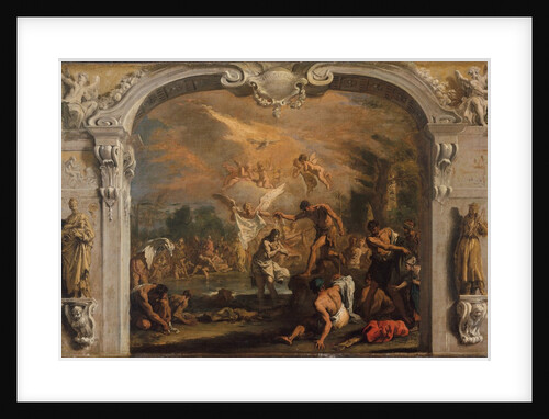 The Baptism of Christ, ca. 1713-14 by Sebastiano Ricci
