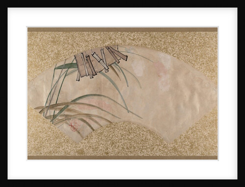 Flowers and Leaves, Clappers, late 19th century by Shibata Zeshin