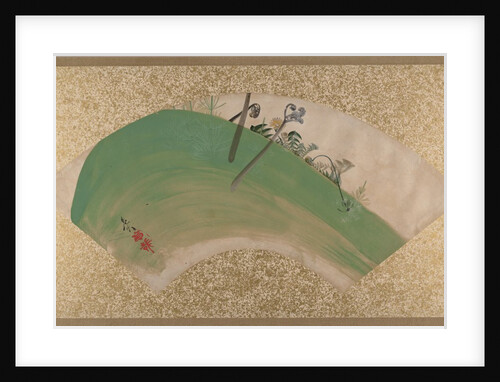 Flowers on Grass, late 19th century by Shibata Zeshin