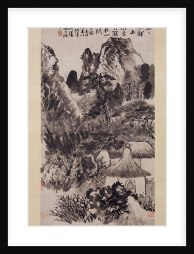 Hermitage in Mount Lu by Shitao