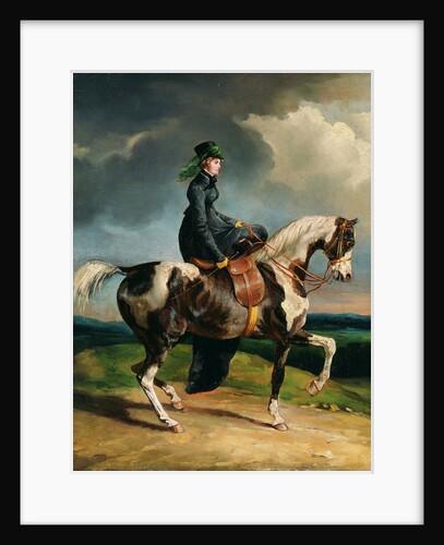 Horsewoman, 1820 or later by Theodore Gericault