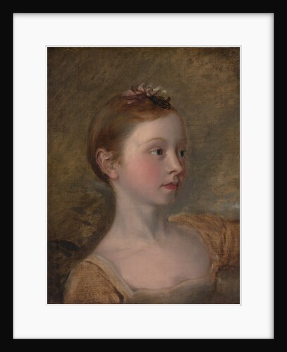 The Painter's Daughter Mary, mid-19th century by Unknown