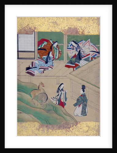 Scenes from Tales of Ise, late 18th century by Tosa School
