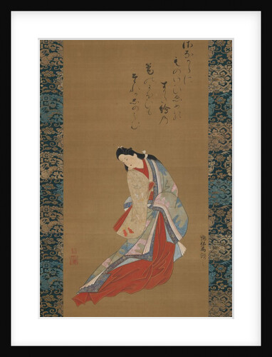 Standing Courtesan, ca. 1720 by Tosendo Rifu