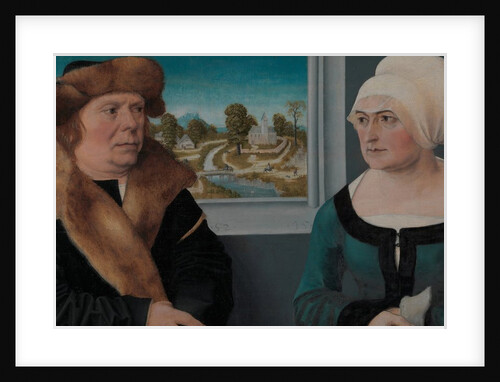 Portrait of a Man and His Wife, 1512 by Ulrich Apt the Elder