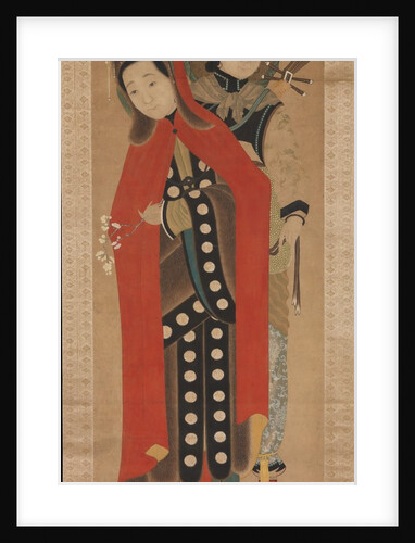 Lady and Attendant, 19th century by Unknown