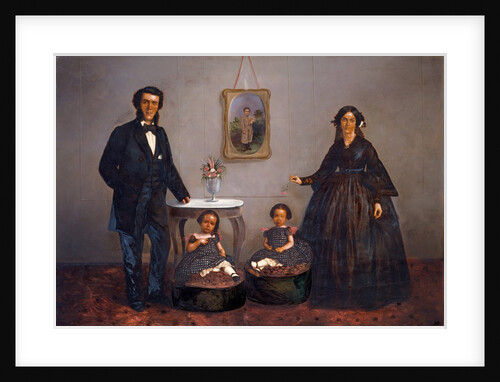 [Family Portrait], ca. 1855 by WL Germon