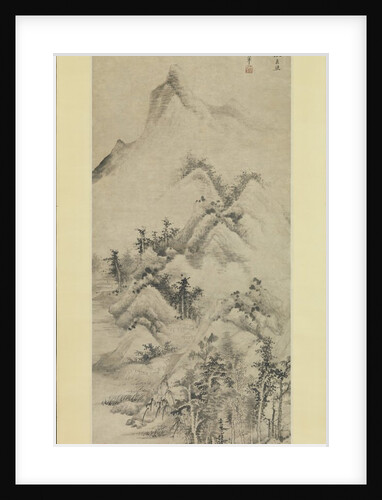 Clearing after Rain over Streams and Mountains, dated 1662 by Wang Hui