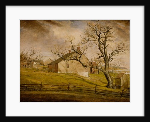 Long Island Farmhouses, 1862-63 by William Sidney Mount