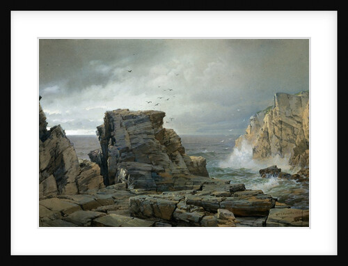 A Rocky Coast, 1877 by William Trost Richards