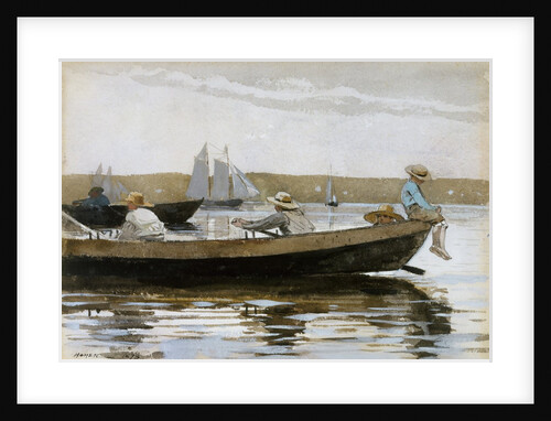 Boys in a Dory, 1873 by Winslow Homer